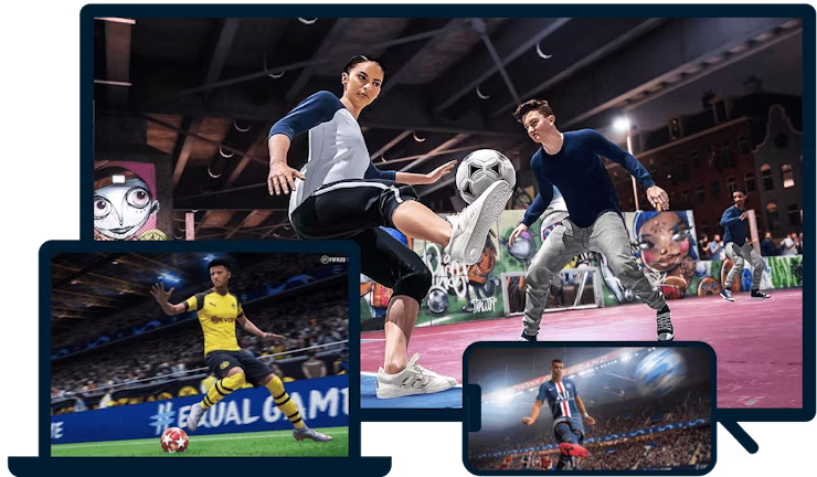 FIFA บนอุปกรณ์หลากชนิด